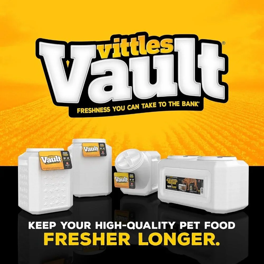 Airtight Vittles Vault Stackable Dog Food Container - Preserve Freshness, 40 lbs